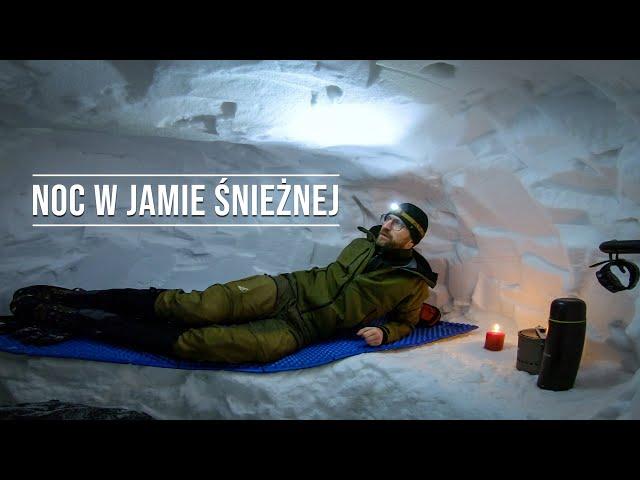 Biwak w Jamie Śnieżnej - Survival Zimowy