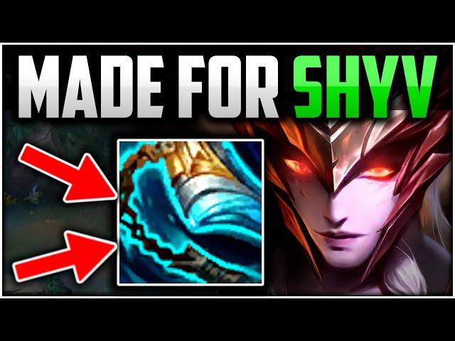 THIS WAS MADE FOR SHYVANA (BEST AD SHYVANA BUILD/RUNES) Shyvana Beginners Guide Season 13