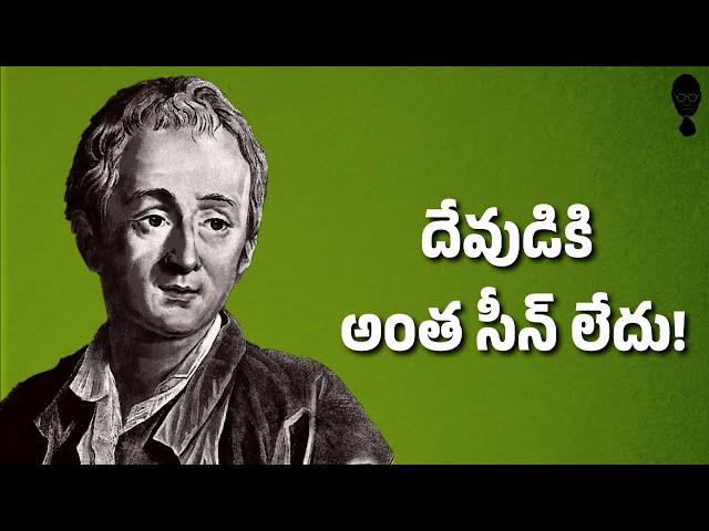 DENIS DIDEROT PHILOSOPHY in telugu | Philosophy About God | Think Telugu Podcast