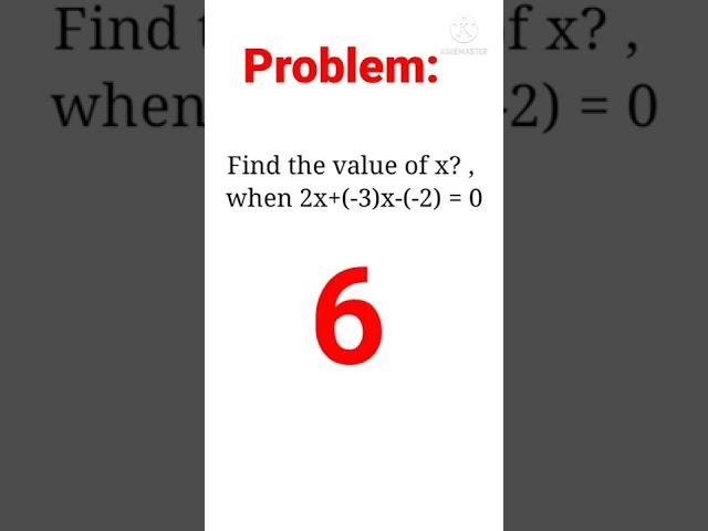 Mathematics Problem#01