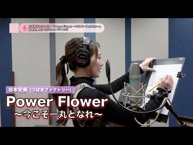 谷本安美 (つばきファクトリー)『Power Flower ～今こそ一丸となれ～』ボーカルREC一本繋ぎ