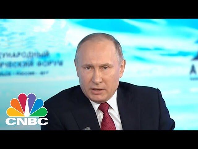 Vladimir Putin: Russia Wants Friendly Relations With The U.S. | Squawk Box | CNBC