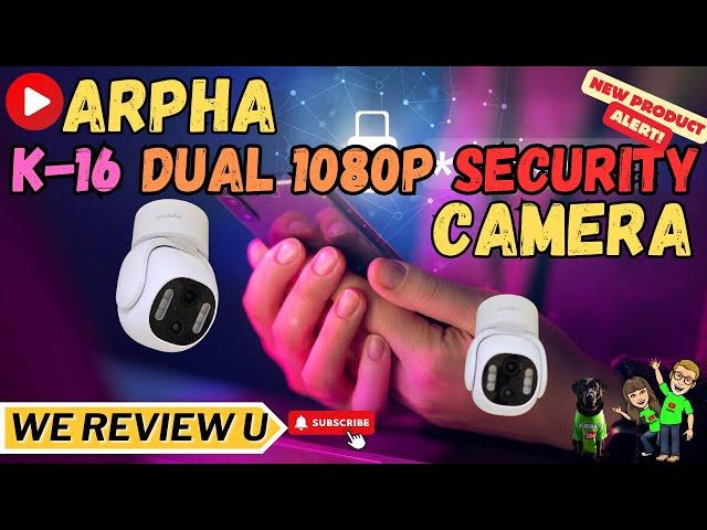 Arpha K16 Wireless Outdoor Security Camera #review #productreview