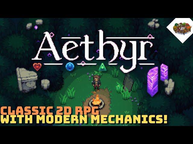 Classic 2D RPG with Modern Mechanics! | Aethyr