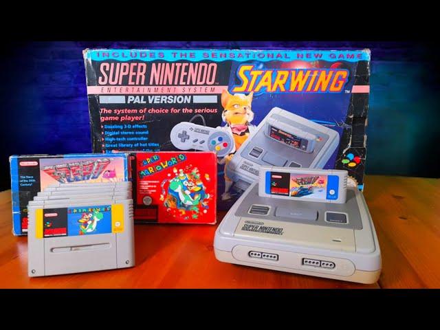 The Global Launch of the Super Nintendo - A Game Console History Documentary (SNES 1990 -1994)