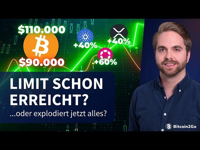 BITCOIN: Verrät Indikator das Zyklus-Top? Altcoin Season & Rotation schon beendet? | Krypto News