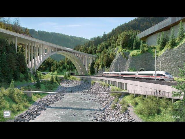 Bauingenieur-Beruf demonstriert anhand des Projektes Brenner Basis Tunnel