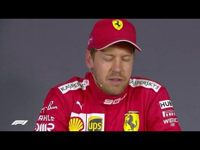 When Vettel said Lewis Hamilton is handsome