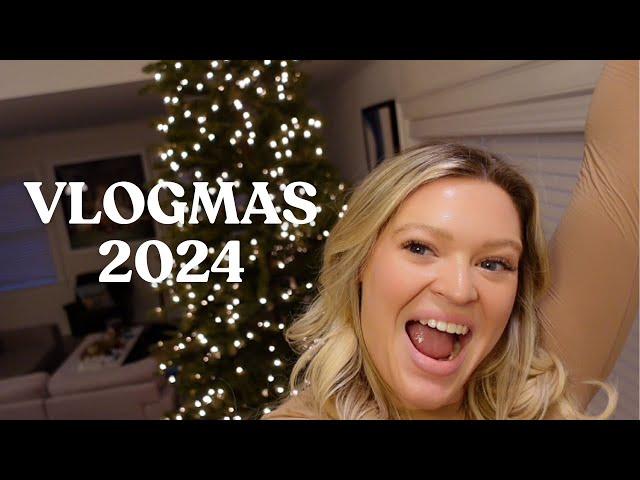 VLOGMAS 2024- Running errands, behind the scenes sponsored content, sushi, and more!