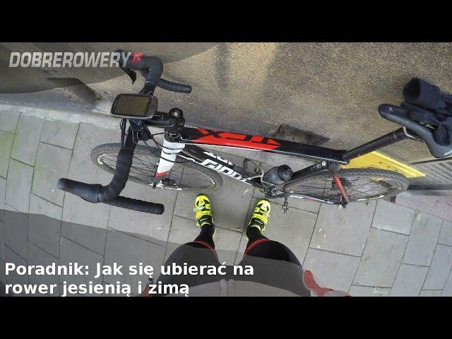 Poradnik: jak się ubierać na rower jesienią i zimą