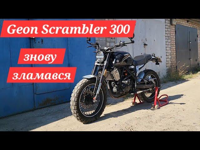 Стандартні болячки Geon Scrambler 300.