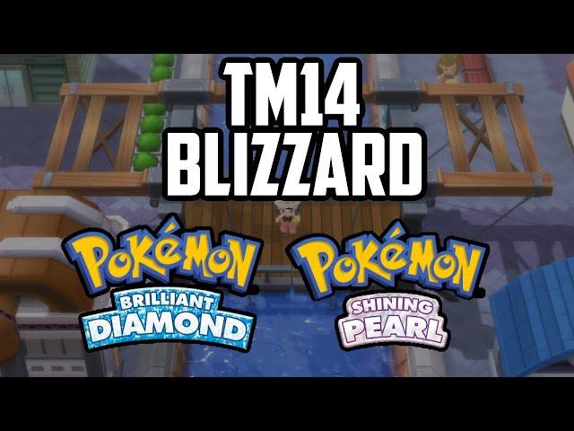 Where to Find TM14 Blizzard - Pokémon Brilliant Diamond & Shining Pearl