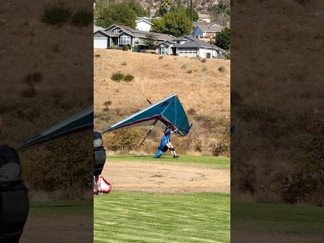 The most satisfying looking #hanggliding landing I’ve had recently 