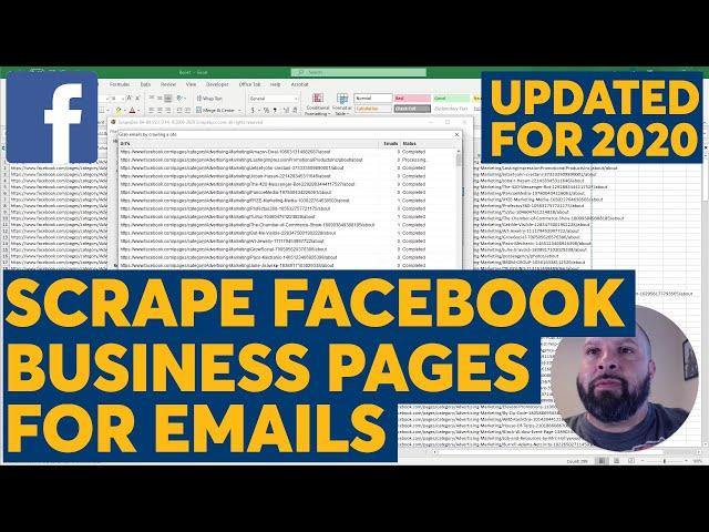 Scrape Emails From Facebook Business Pages With Scrapebox : Updated Method For 2020