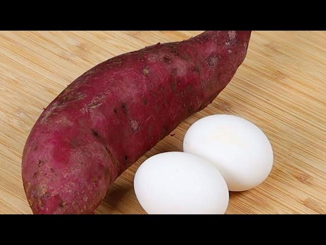 Não coma pão! Faça essa receita fácil e rápida com batata doce!