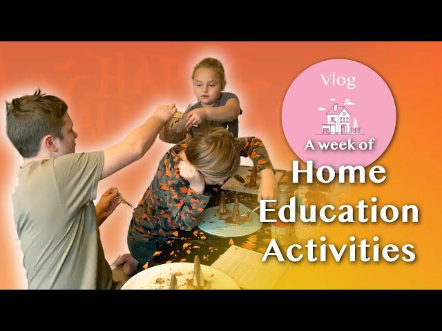 Home Education Activities - Autumn Halloween Prep