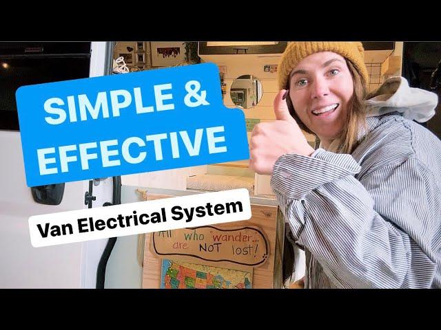 Van Electrical System - Simple & Effective