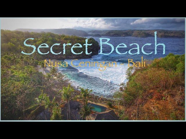 SECRET BEACH | Villa Trevally - Nusa Ceningan - Bali | 4k