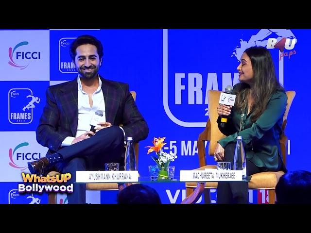 Ayushmann Khurrana Candid Discussion With FICCI Frames Panel | B4U Paps