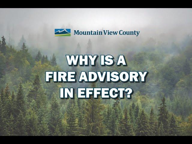 Mountain View County Fire Bans