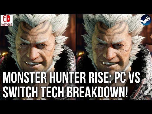 Monster Hunter Rise PC vs Switch Comparison: PC Shines at 4K60FPS - But What Else Does It Add?