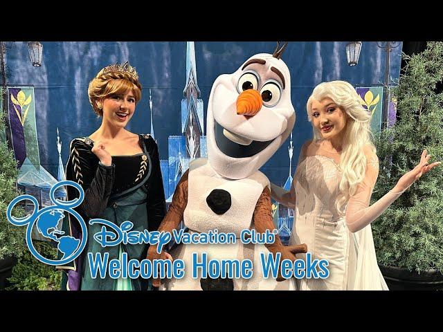 Disney Vacation Club: Welcome Home Weeks – Special "Frozen" Experience at Walt Disney World