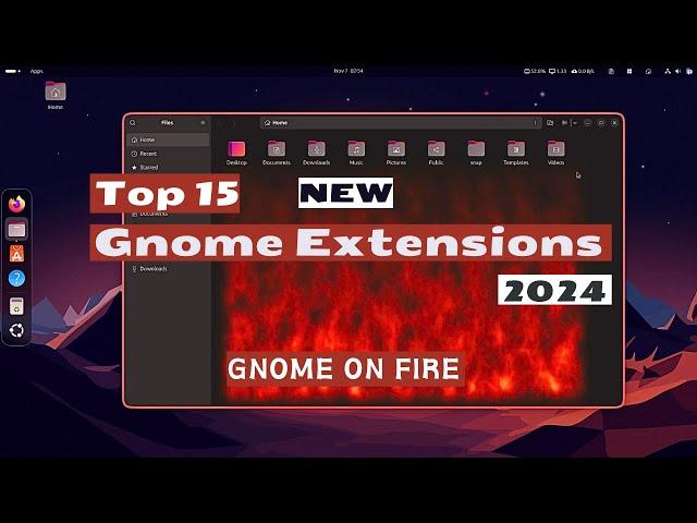 Most Useful 15 Gnome Extensions (NEW) | Top 15 Gnome Extensions | Make Gnome Better