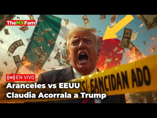 Aranceles del 35%: México Embiste Con la Misma Amenaza de Trump | TheMXFam