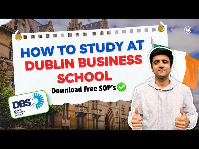 How to study at Dublin Business School | DBS | Dublin Business School Indian Students | Ireland