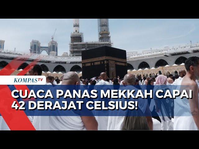 Cuaca Panas hingga 42 Derajat Celsius, Bagaimana Kondisi Jemaah Haji Indonesia di Mekkah Arab Saudi?