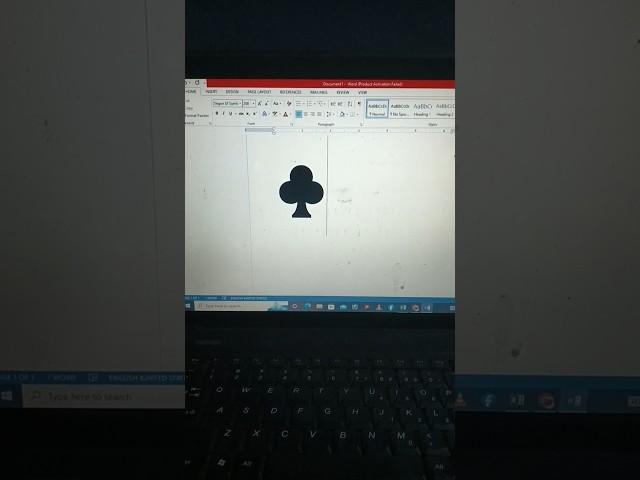 pick a card | Short trick on MS Word |  Unicode #short #mswordtricks #mswordmagic  #trending #viral