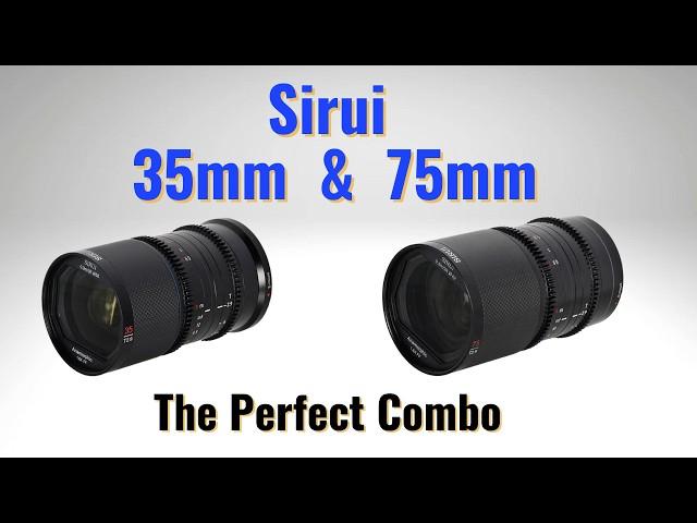 Sirui Saturn Lens Duo: 35mm & 75mm Magic!