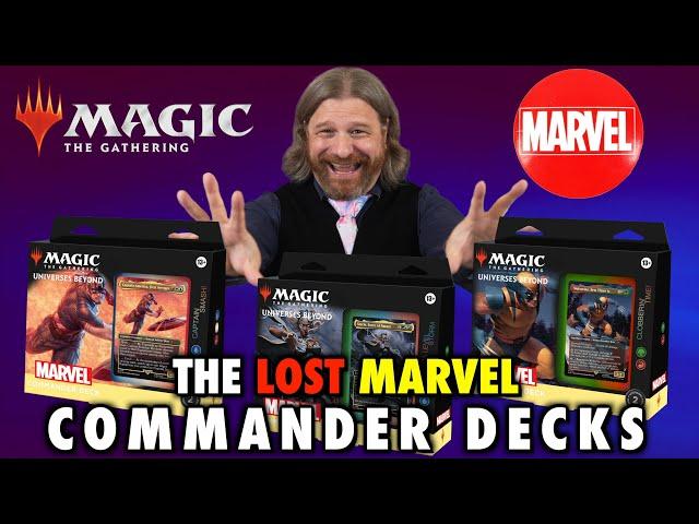 Is It Worth It To Buy The Lost Marvel Commander Decks of Magic: The Gathering?