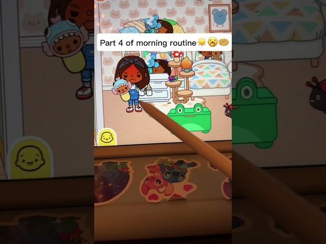 MORNING ROUTINE️||*WITH VOICE*|| Toca boca roleplay