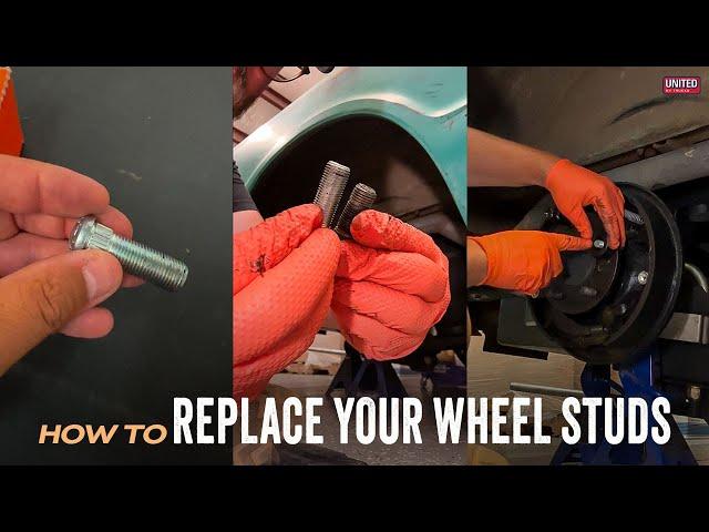 how to: REPLACE YOUR WHEEL STUDS