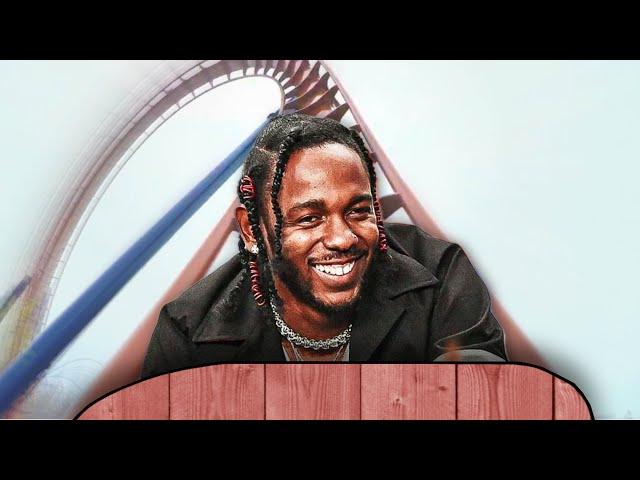 Kendrick Lamar Rides a Roller Coaster