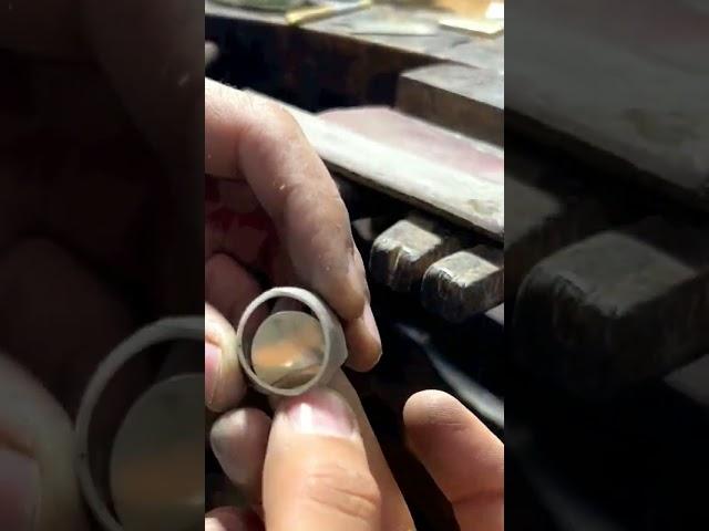 Making jewellery from scrap #metalsmithtools #jewelry #metalsmith #ring #jewellerymaking #ringmaking