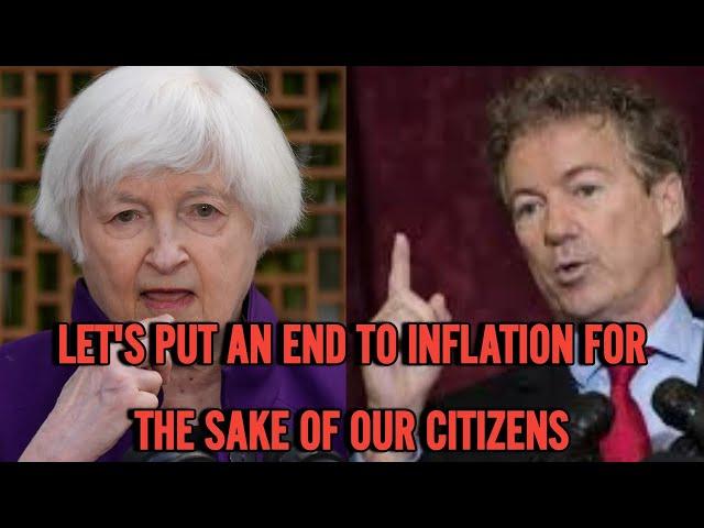 Sen  Rand Paul discusses the US economy's failure and advocates for a six-penny plan!!!