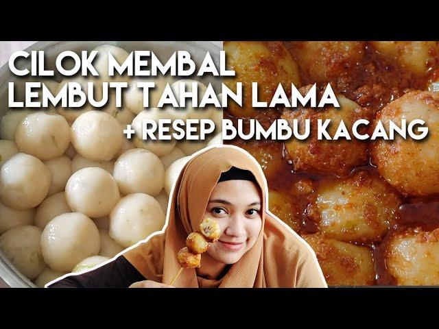 BAKSO CILOK Membal Empuk Tahan Lama + BUMBU KACANG