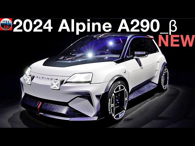 All NEW 2024 Alpine A290 β - Electric Hot HATCH