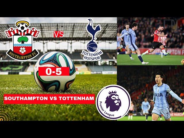 Southampton vs Tottenham 0-5 Live Stream Premier League EPL Football Match Score Spurs Highlights FC