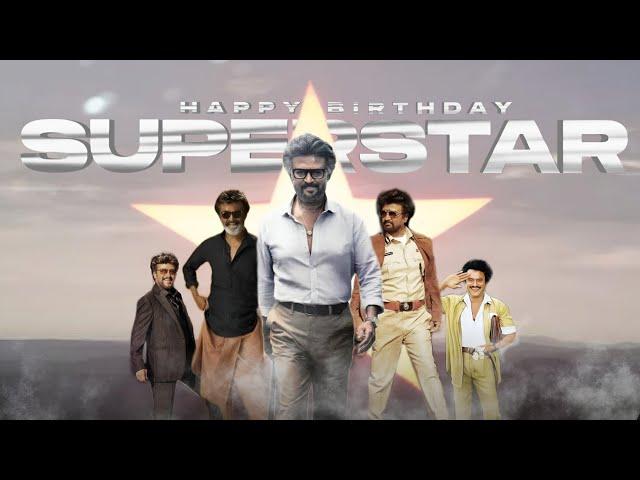 Superstar Rajinikanth Birthday Mashup 2024 | Rajinikanth Birthday Whatsapp Status 2024