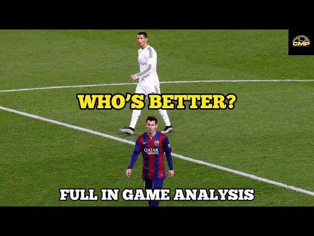 Analysing Ronaldo's & Messi's individual clips in this epic El clasico | Improve your inner game