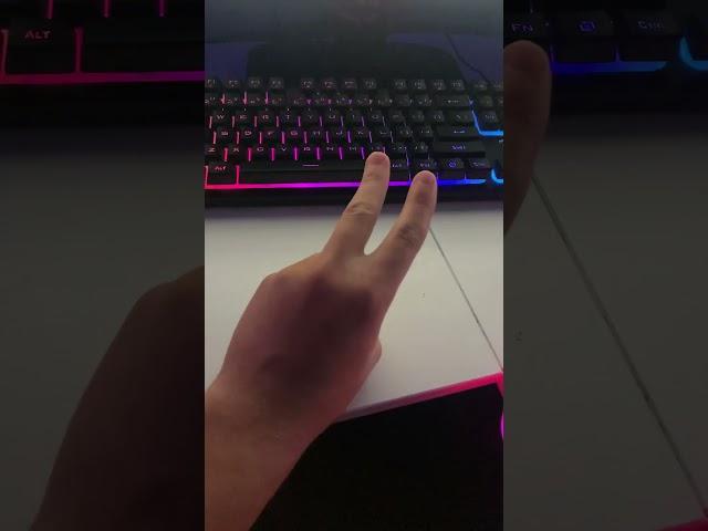 Put a finger down: Gamer Edition #gaming