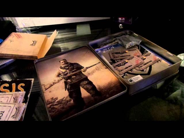 Unboxing Sniper Elite 3 Collection's Edition