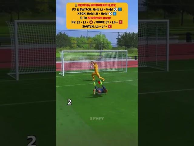 Easiest Way To Score FIFA Scorpion Kick With Mbappe