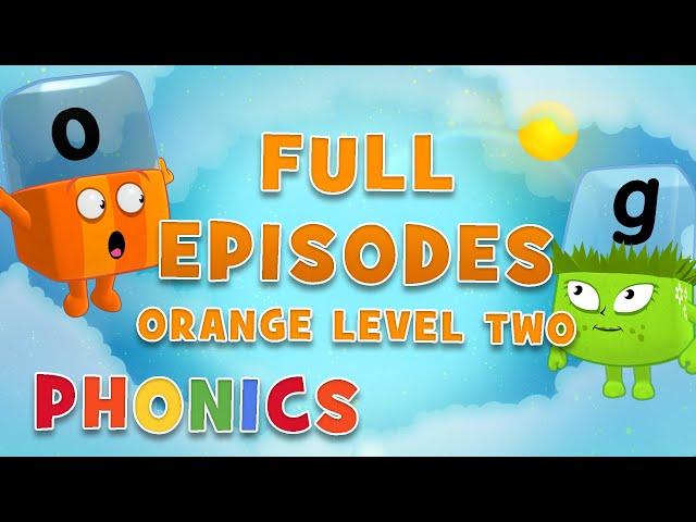 Alphablocks - Orange Level Two | Full Episodes 4-6 | #HomeSchooling | Learn to Read #WithMe