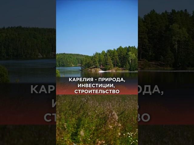 Карелия - идеальное место для отдыха и строительства #карельскаяприрода карелия #домвкарелии