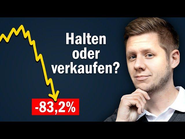 Hohe Verluste mit Aktien - Halten oder verkaufen?