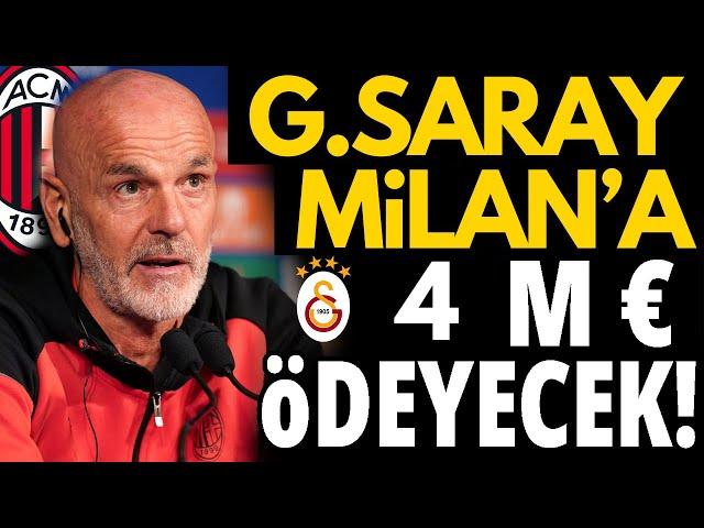 GALATASARAY'A DEV SÜRPRİZ! MİLAN..